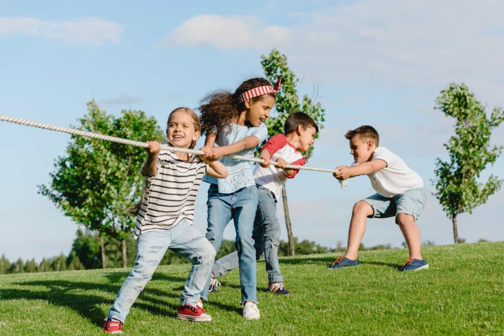 Creative Outdoor Games For Active Preschool Children